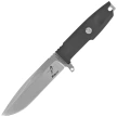 Extrema Ratio Folgore Knife Black Forprene, Stonewashed Nitrogen (04.1000.0202/NIT/SW/BLK)