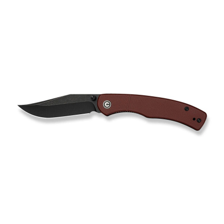 Nóż składany Civivi Clingman Burgundy G10, Black Stonewashed Nitro-V by Taylor Martin Best Damn EDC (C23065-2)