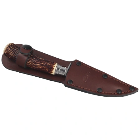 Mikov Pionyr Hunting Knife, Imit. Dear Stag (375-NH-1)