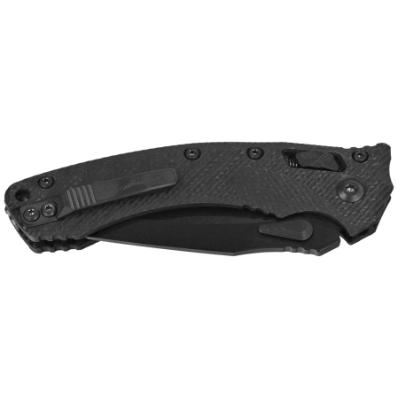 Microtech Amphibian Ram-Lok S/E Knife Fluted Carbon Fiber, Black DLC M390MK by Tony Marfione (137RL-1DLCTFLCFS)