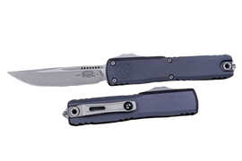 Microtech Ultratech Gen IV S/E OTF Knife Graphite Aluminum, Apocalyptic M390MK by Tony Marfione (11214-10APGP)