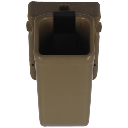 ESP Double-Stack 9 mm / .40 Magazine Pouch with UBC-01 Belt Clip, Khaki (MH-04 KH)