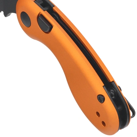Kizer Microbe Knife Orange Aluminum, Black PVD 14C28N by Maksim Epifantsev (V2742A3)