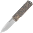 Nóż składany Maserin Silver 410/G Black-Gold Fat Carbon, Satin Elmax by Bruno Bruna
