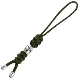 Przywieszka do noża M-Tac Zeus Stainless Steel Olive paracord (TMLZSSS-OD)