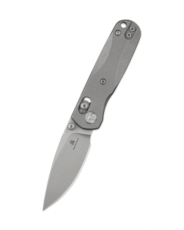 Bestechman Sprite Knife Dark Grey Titanium, Dark Bead Blast Stonewashed M390 (BMK21D)