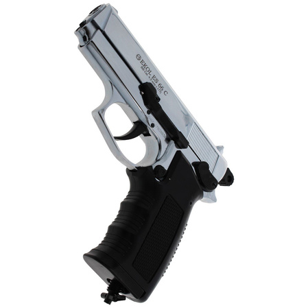 Airgun set 08: Voltran Ekol ES 66C Shiny 4.5 mm Pistol, 1500 BBs, 10 CO₂ cartridges, 100 targets