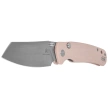 Nóż składany Bestechman Cicada's Wing-TL Champagne G10, Satin 10Cr15CoMoV (BMK24C)