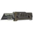 Reate EXO-U V2 Utility Knife Bronze Speedhole Aluminum, Stainles Steel