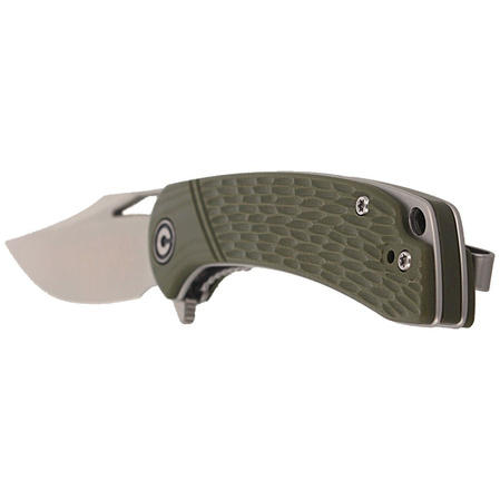 CIVIVI Knife Dogma OD Green G10, Satin Finish (C2005A)