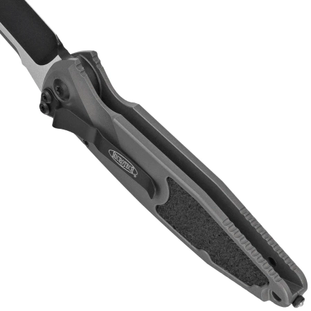 Nóż automatyczny Microtech Socom Elite Auto S/E Natural Clear Aluminium, Black M390MK by Tony Marfione (160A-1NC)