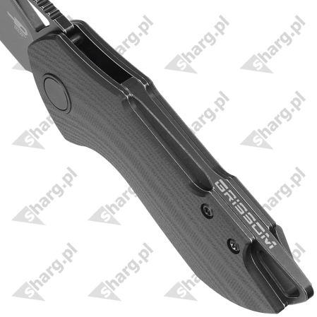 Nóż składany Bestech Riverstone Black G10, Black Stonewashed 154CM by Frank Grissom (BL03C)