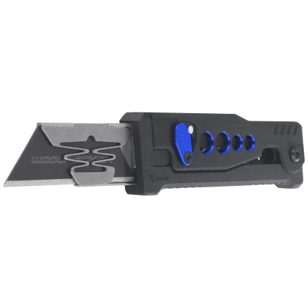 Nóż grawitacyjny Reate EXO-U Black with blue hole Aluminium, Stainless Steel (EXO-U BK.BL)