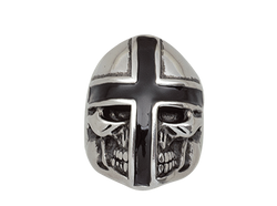 Tole 10 Imperial Skull Cross Helmet Ring Ø19 (16251-19)