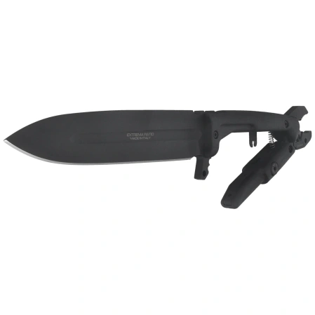 Extrema Ratio Silente Knife, Black Forprene, Black MIL-C N690 (04.1000.0370/BLK)