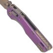 Microtech MSI Ram-Lok Mini S/E Marfione Select Knife Royal Purple Fluted Titanium, Bronze HW, Bronze M390MK by Tony Marfione (210M-13FLMS5)