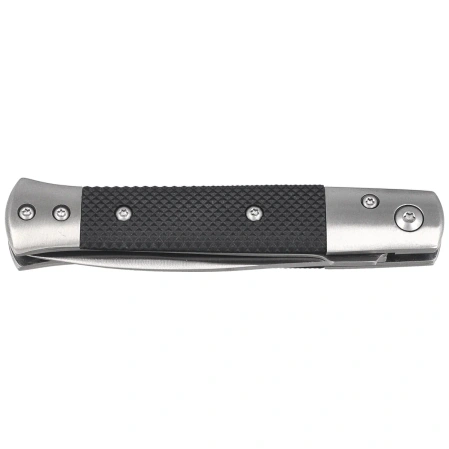 Nóż składany Third Decor Habitat N118B Black Aluminum, Satin 420 (TH-N118B)