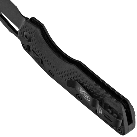 Microtech MSI S/E Ram-Lok Tactical Knife Black Tri-Grip Polymer, Black DLC M390MK by Tony Marfione (210T-1TPM)