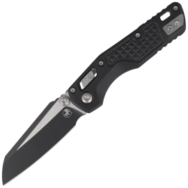 Microtech MSI Mini S/E Knife Frag Black Aluminium, Black M390MK by Tony Marfione (210M-1FR)