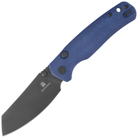 Nóż składany Bestechman Cicada's Wing-TL Blue Canvas Micarta, Black PVD 10Cr15CoMoV (BMK24-M-4)