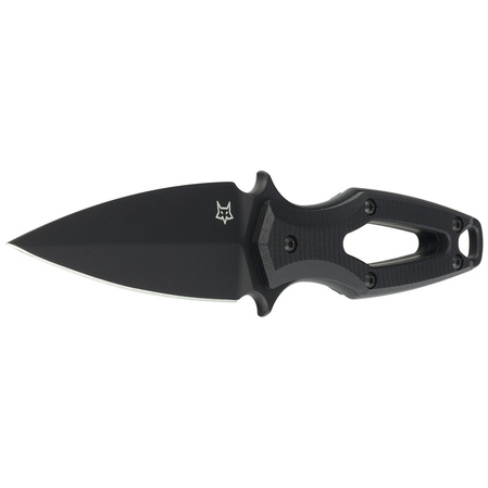 FOX Aka Black G10, Black Top Shield Elmax by Denis Simonutti (FX-554 B)
