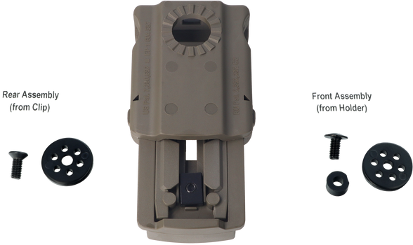 Mocowanie ESP Roto 360° Belt Clip, Olive Drap (UBC-01 OD)