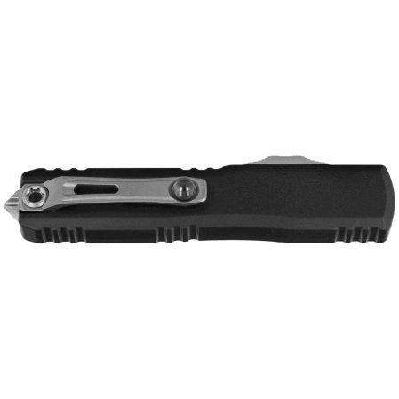 Microtech Ultratech Gen IV T/E OTF Knife Black Aluminum, Stonewashed M390MK by Tony Marfione (11234-10)