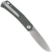 Sencut Braxx Knife Green Canvas Micarta, Satin D2 (S25089-2)