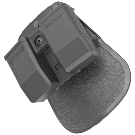 Fobus Double Magazine Pouch for Single-Stack 9mm Mag: Glock 43, 43X, 48, S&W Shield, Sig P365, Springfield XDS, Ruger (6912ND RT)