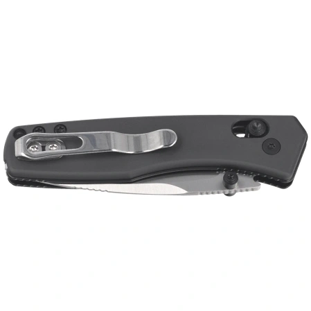 Kizer Aegis Knife Gray Aluminum, Satin AEB-L by Azo (V3774A4)