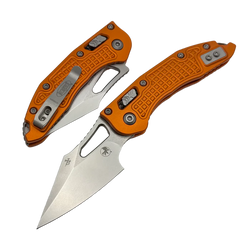 Microtech M-Stitch Ram-Lok S/E Knife Orange Frag Aluminium, Stonewashed M390MK by Borka Blades and Tony Marfione (169MRL-10FROR)