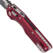 Nóż składany Microtech MSI Ram-Lok Mini S/E Fluted Merlot Aluminium, Black M390MK by Tony Marfione (210M-1FLMR)