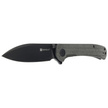 Sencut Scepter Dark Green Micarta, Black Stonewashed 9Cr18MoV (SA03G)