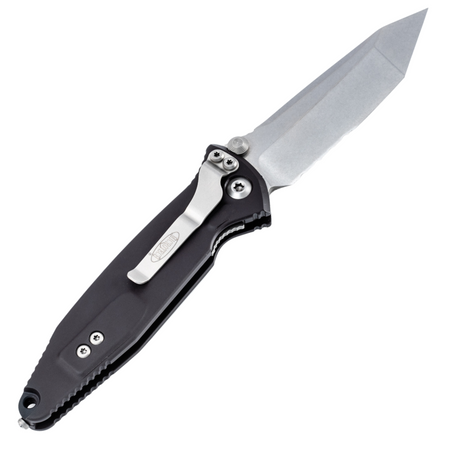 Microtech Socom Elite T/E-E Knife Black Aluminum, Stonewashed P/S M390 by Tony Marfione (161-11)