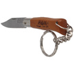 MAM Douro Mini Pocket Knife with Key Ring Light Beech Wood, Inox HW, Satin 420 (2002-LW)