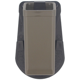 ESP Double-Stack 9 mm / .40 Magazine Pouch with ESP Paddle Mount, Olive Drab (MH-24 OD)
