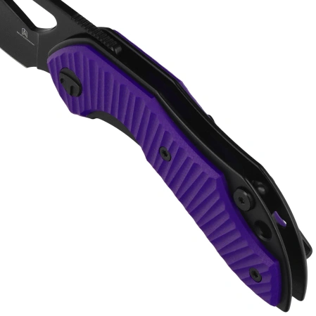 Nóż składany Bestechman Triassic Purple G10, Black PVD 14C28N by Denis Simonutti (BMK17C)