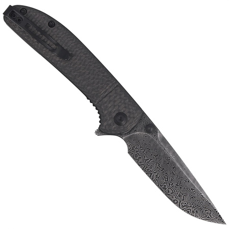 CIVIVI Badlands Vagabond Twill Carbon Fiber, Damascus (C2019DS-1)