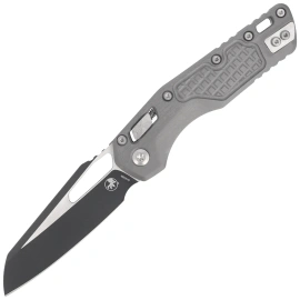 Nóż składany Microtech MSI S/E Natural Clear Frag Aluminium, Black M390MK by Tony Marfione (210-1FRNC)