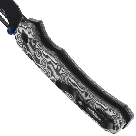 Kizer Outposter Knife Vortex Micarta, Black PVD Nitro-V (V3802BDA2)