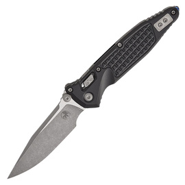 Microtech Socom Ram-Lok S/E Knife Black Frag Aluminum, Apocalyptic M390MK by Tony Marfione (160RL-10APFR)