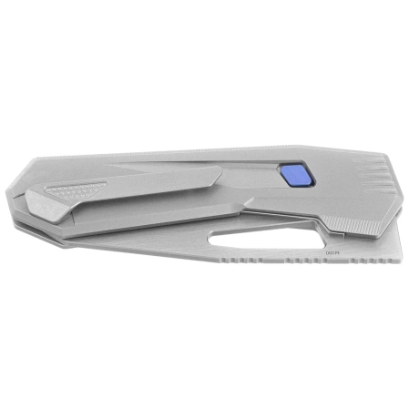 Remette RT-Agile Peregrine Falcon Knife Ceramic Sandblasting Titanium, Satin/Pearlescent M390 (RTCZ-G)