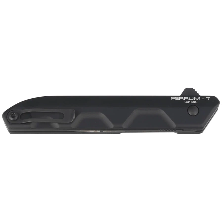 Extrema Ratio Ferrum T Knife Black Warfare Aluminum, Geotech Camo N690 (04.1000.0367/BDW/BLK)