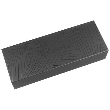 Nóż składany Reate PL-XF-A-2 Black Aluminium, Stonewashed Nitro-V