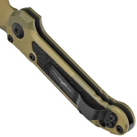 Microtech LUDT Gen III S/E Automatic Knife Bazooka Camo Aluminum, Bazooka Camo M390MK by Tony Marfione (1135-1BOCS-Z4)