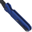 Fox Predator II 2F Full Auto Knife Blue Aluminium, Black Idroglider Hybrid Cryo (FX-448 AL BL)