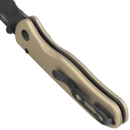 Nóż składany Kizer Drop Bear 2 Tan Aluminium, Matte DLC Basic Nitro-V by Azo (V3619.2CD1)