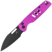 Bestechman Vector Knife Purple Aluminum, Black PVD D2 (BMK15F)