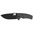 Sencut Black Vesperon Black Canvas Micarta, Black 9Cr18MoV (S20065-3)