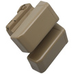 Podwójna ładownica ESP na dwurzędowe magazynki 9 mm Luger / .40 z obrotowym mocowaniem UBC-01, khaki (MH-MH-04 KH)